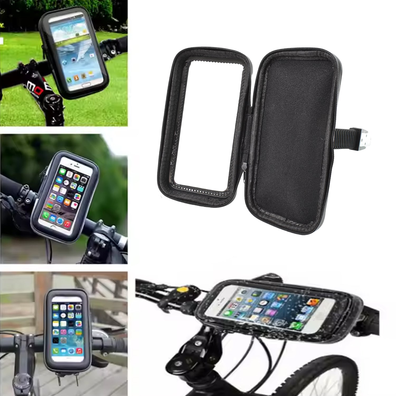 Phone Holder Case Weather Resistant Bike Mount (1 Pc) Phone Holder Case Weather Resistant Bike Mount (1 Pc)